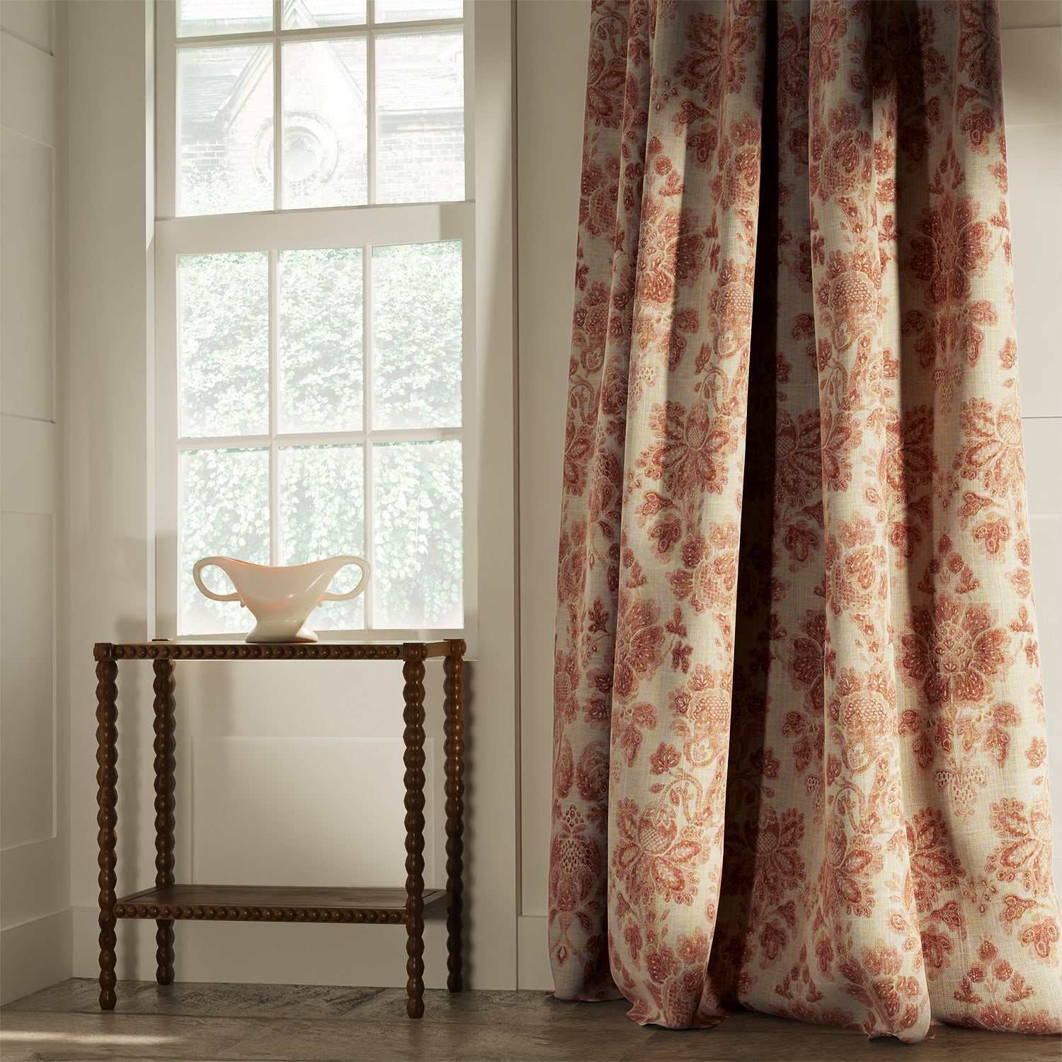 Linwood Cranbourne Rhubarb Compote Made to Measure Curtains