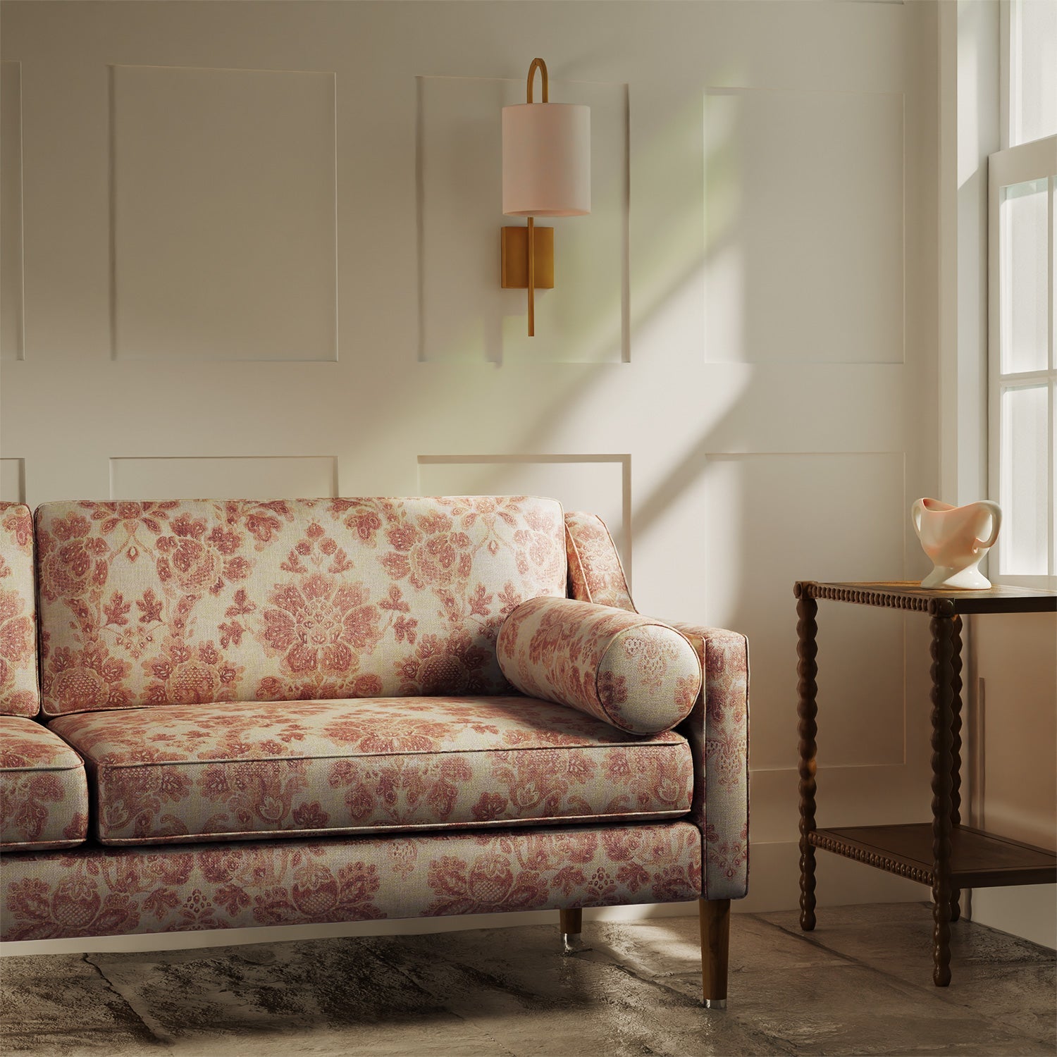 Linwood Cranbourne Rhubarb Compote Made to Measure Curtains