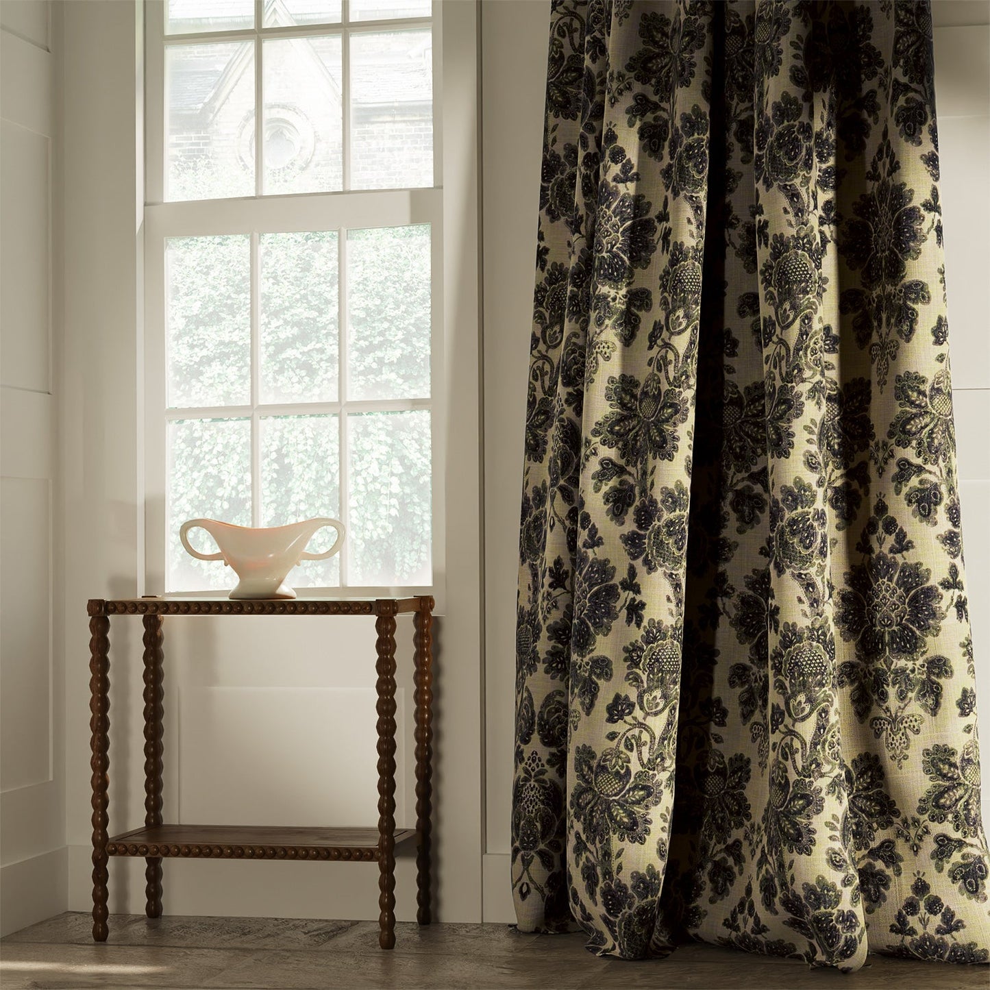 Linwood Cranbourne Charcoal Made to Measure Curtains