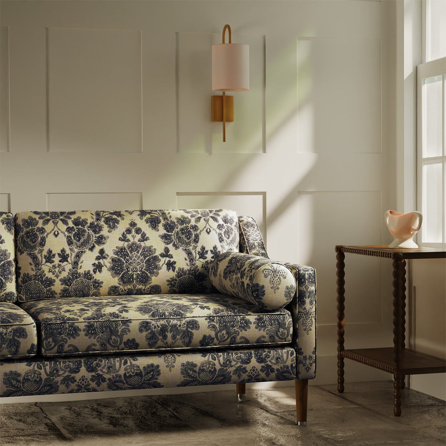 Linwood Cranbourne Charcoal FR Made to Measure Curtains