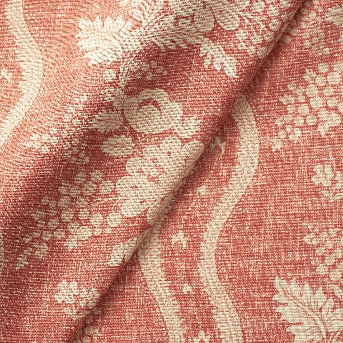 Linwood Arley Raspberry Fool FR Made to Measure Curtains
