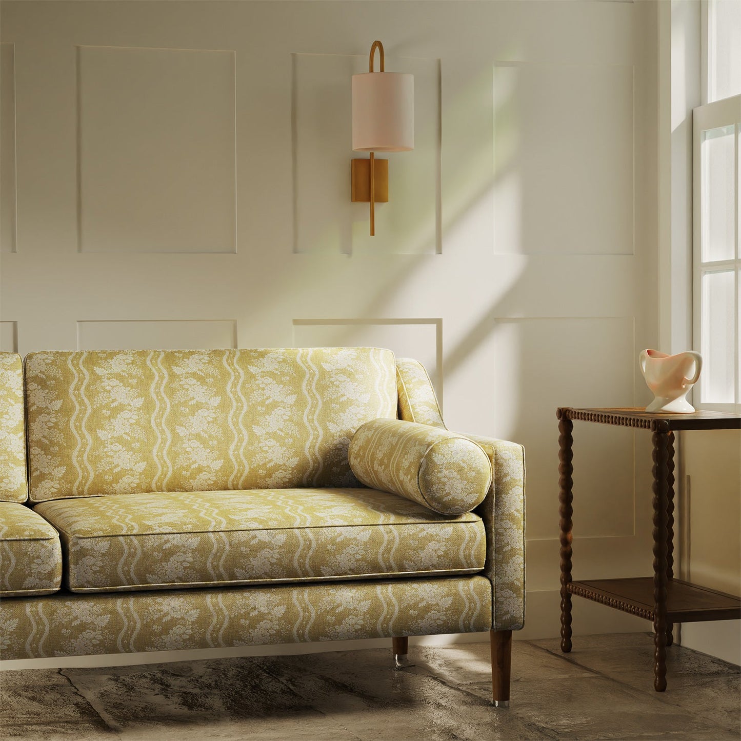 Linwood Arley Golden FR Made to Measure Curtains