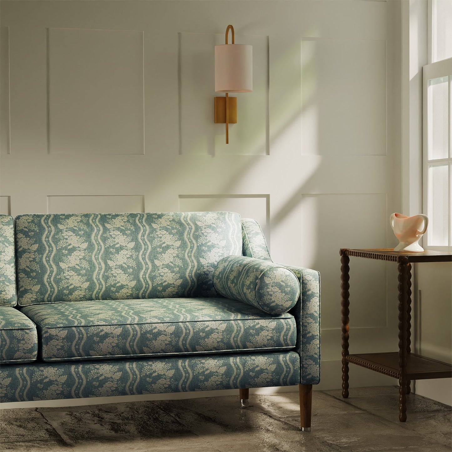Linwood Arley Stormy Sky FR Made to Measure Curtains