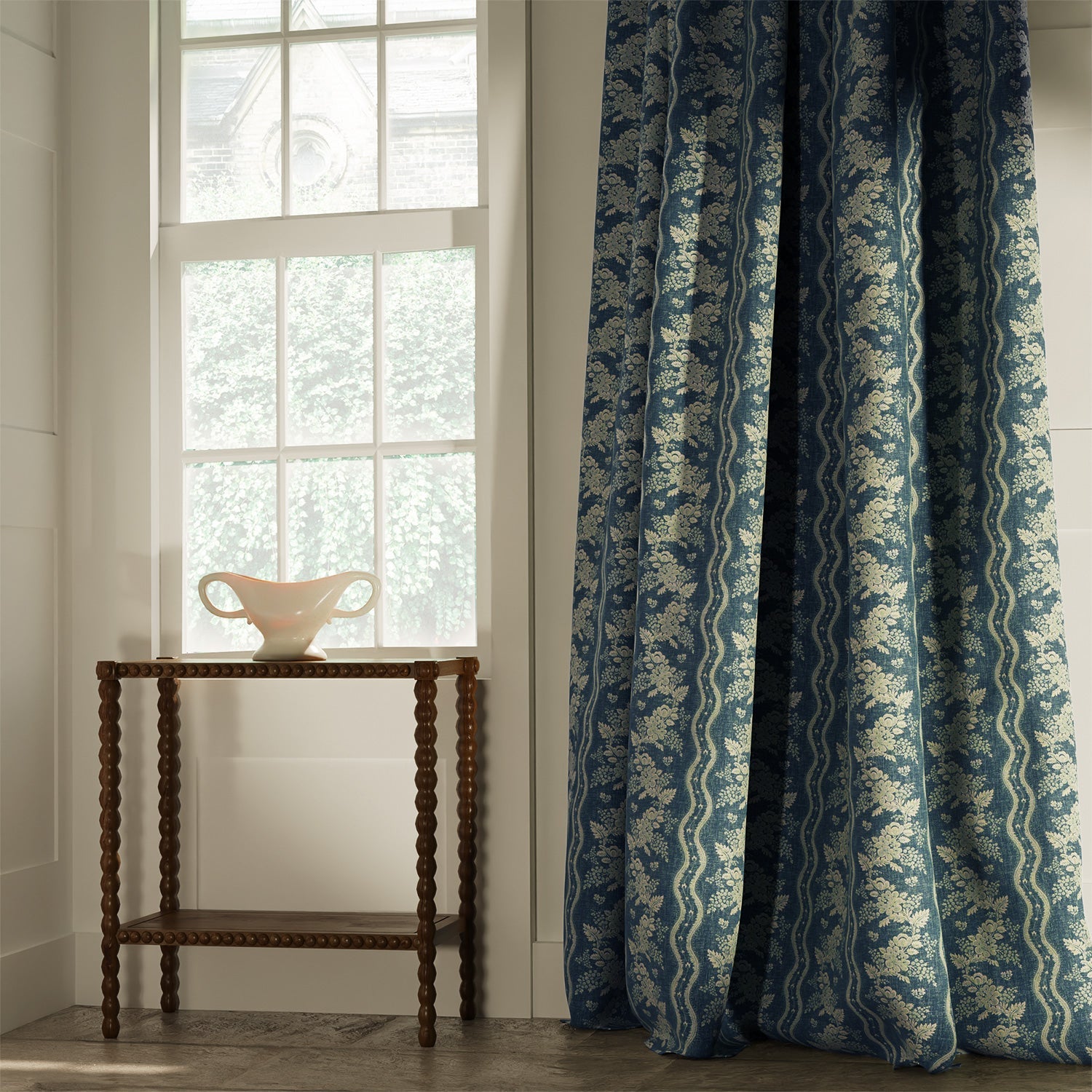 Linwood Arley Fish Pond FR Made to Measure Curtains