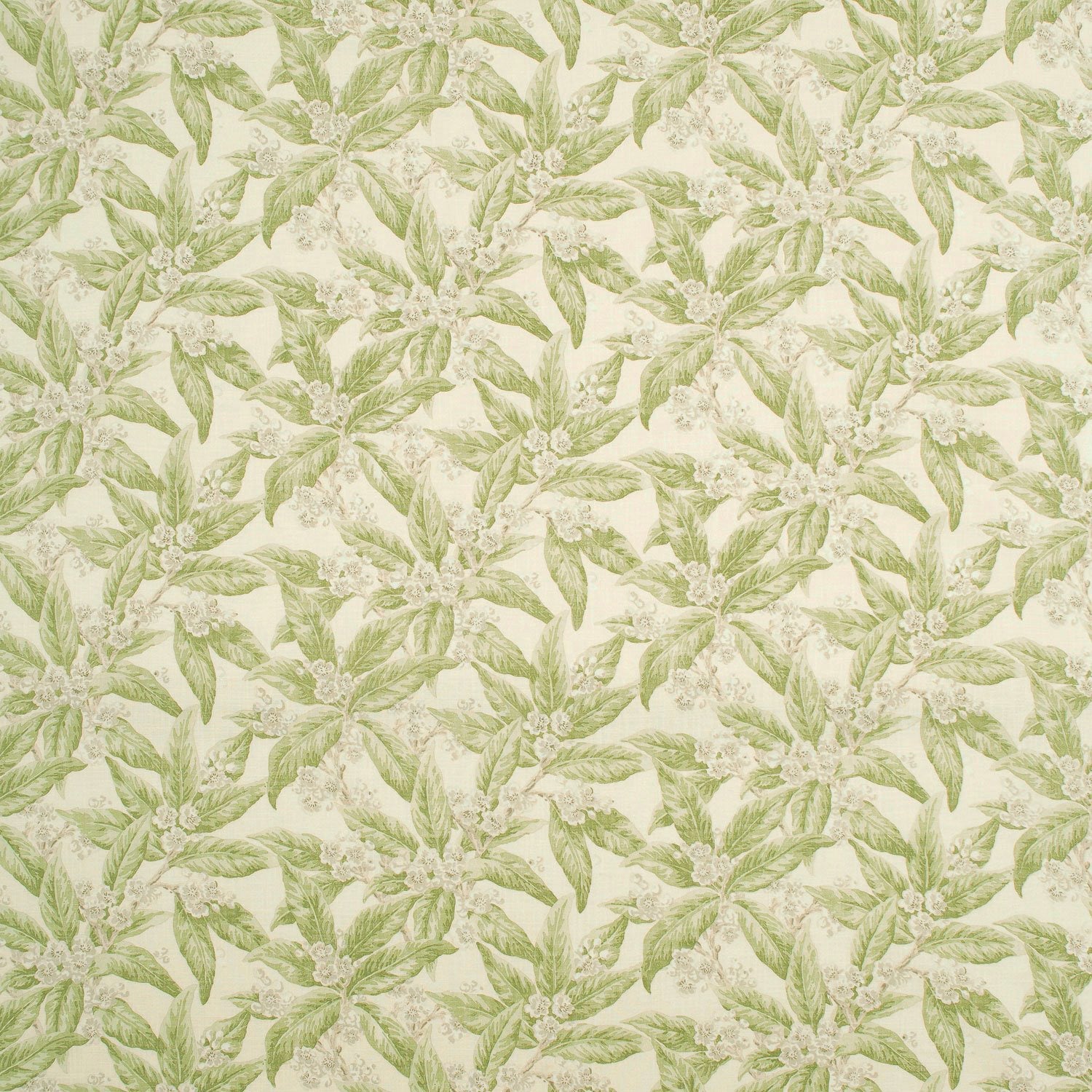 Linwood Loseley Apple Green Made to Measure Curtains