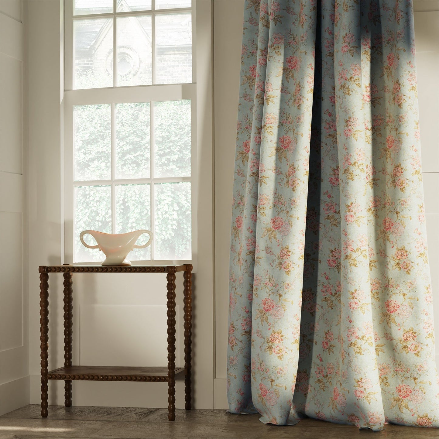 Linwood Tresco Peppermint FR Made to Measure Curtains