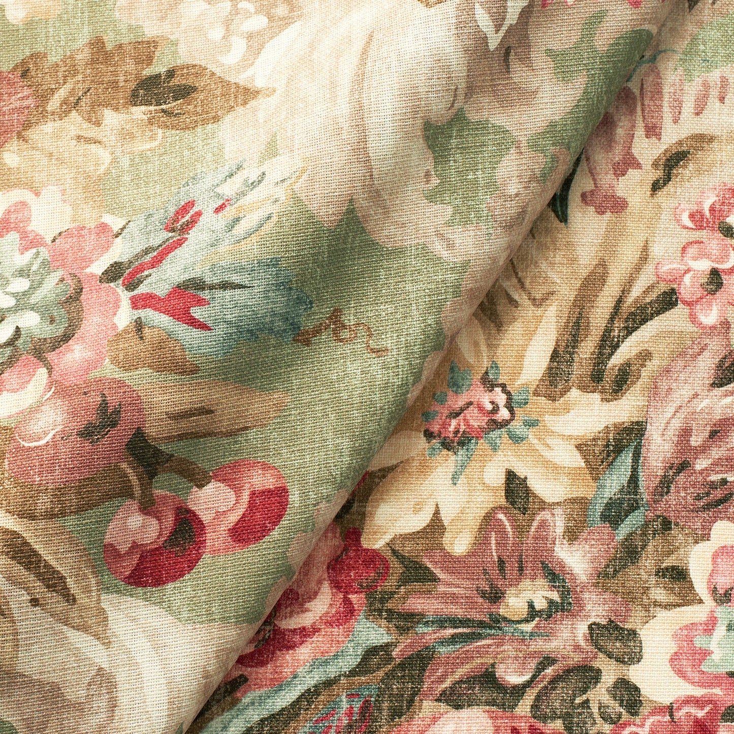Linwood Wakehurst Spring Green Made to Measure Curtains