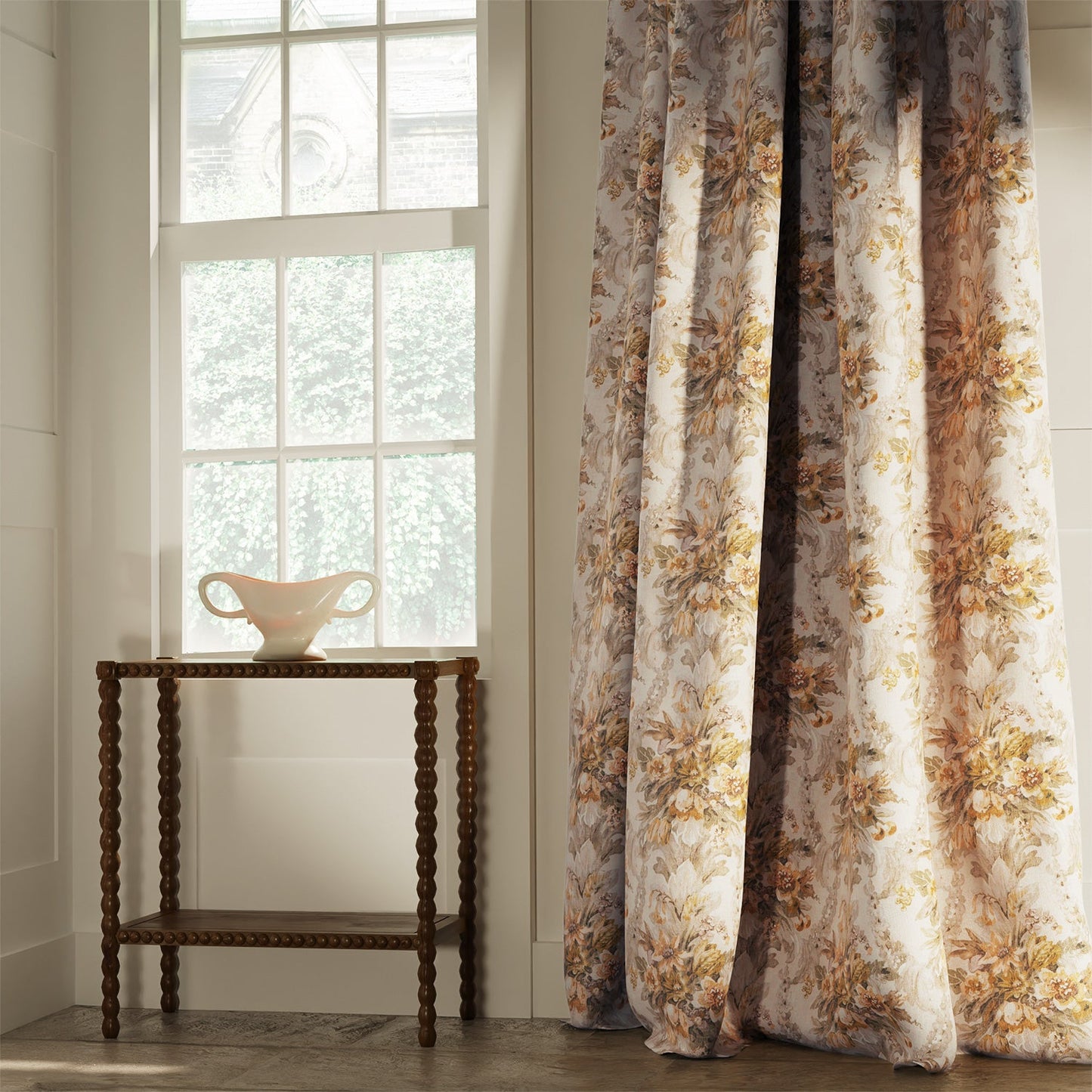 Linwood Wakehurst Ornamental FR Made to Measure Curtains