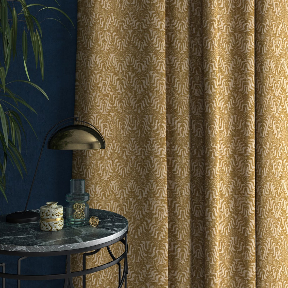 Linwood Tyger Maize Made to Measure Curtains