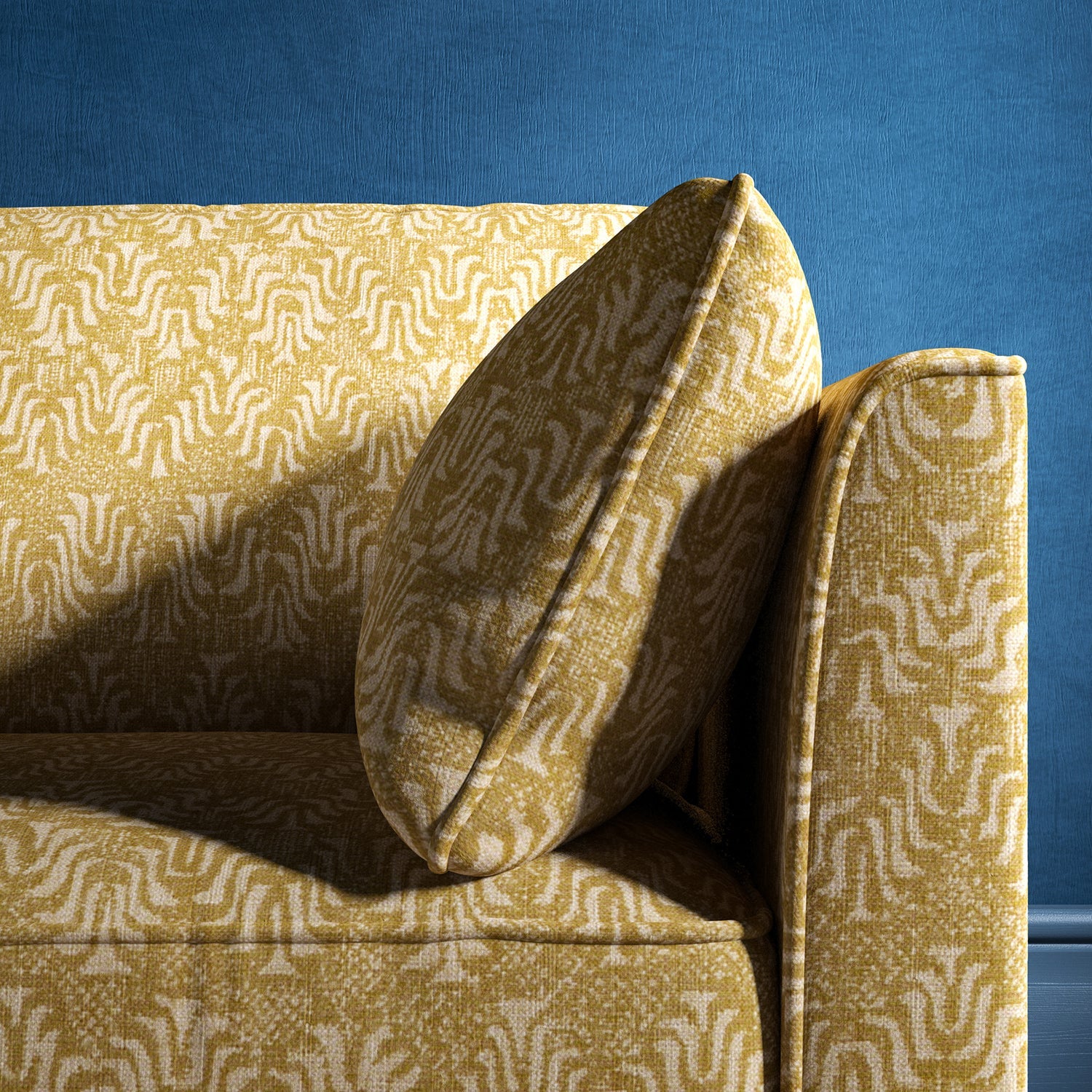 Linwood Tyger Maize Made to Measure Curtains