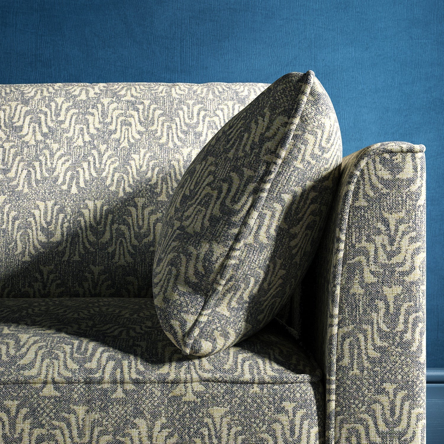Linwood Tyger Ocean FR Made to Measure Curtains