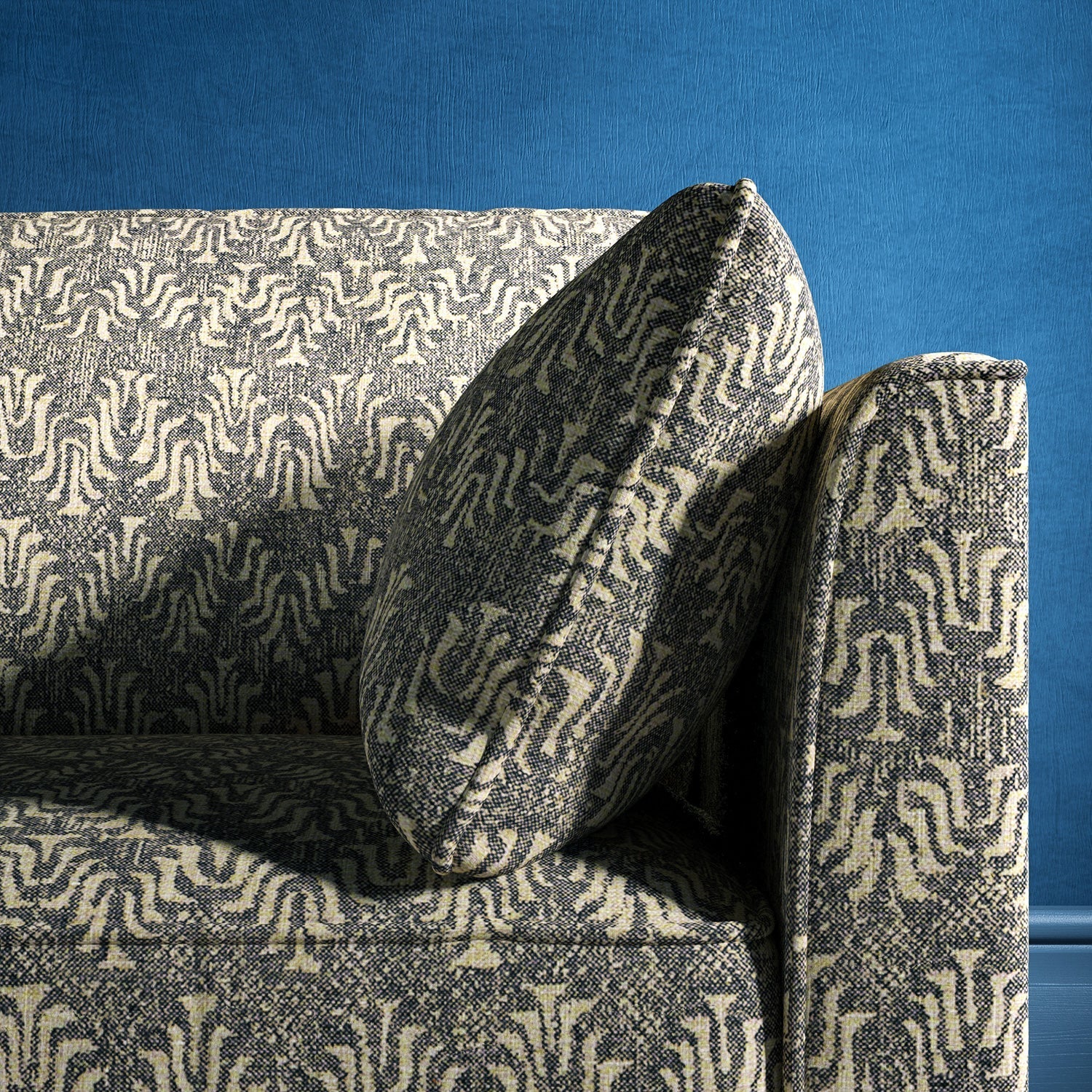 Linwood Tyger Midnight Made to Measure Curtains