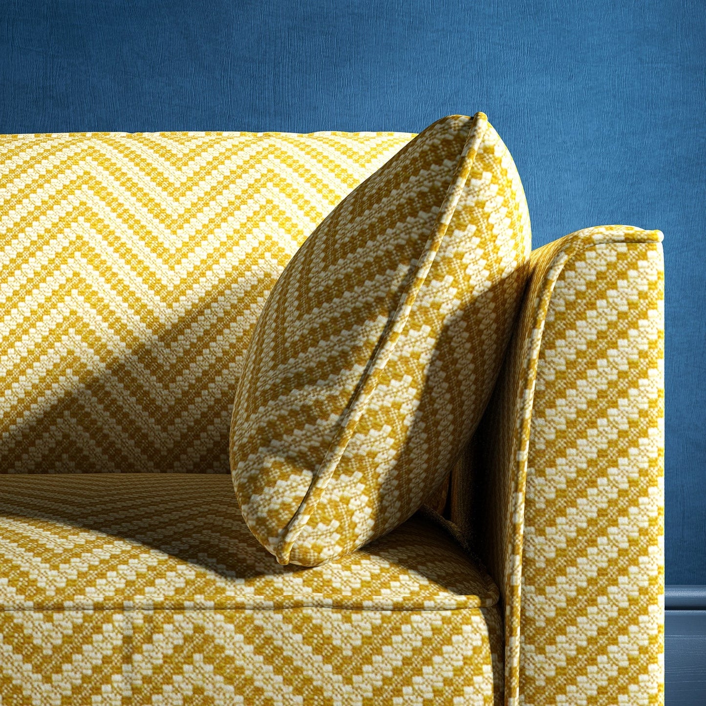 Linwood Zeus Ochre Made to Measure Curtains