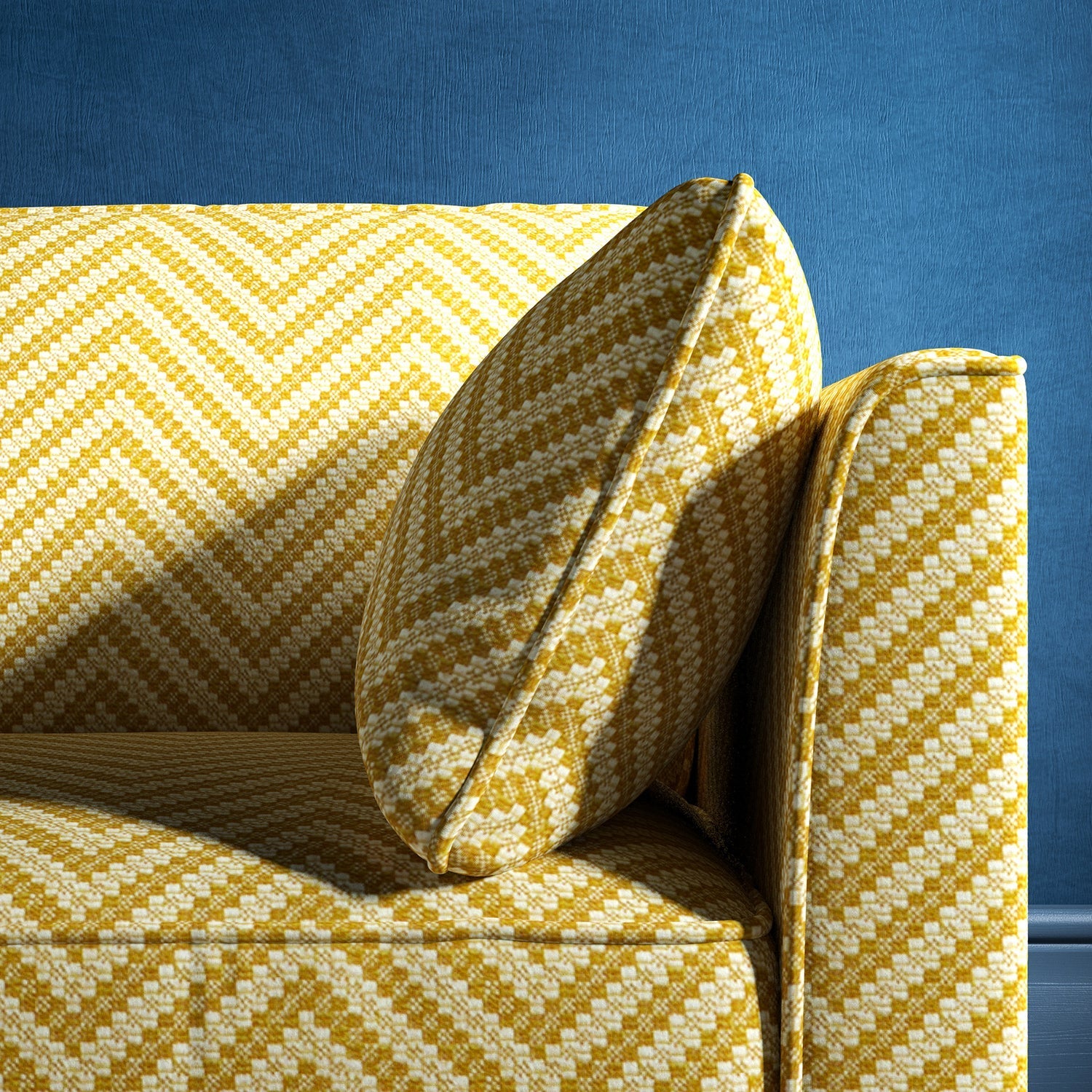 Linwood Zeus Ochre Made to Measure Curtains