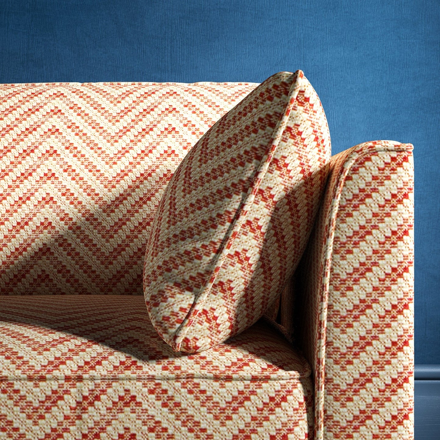 Linwood Zeus Red Made to Measure Curtains