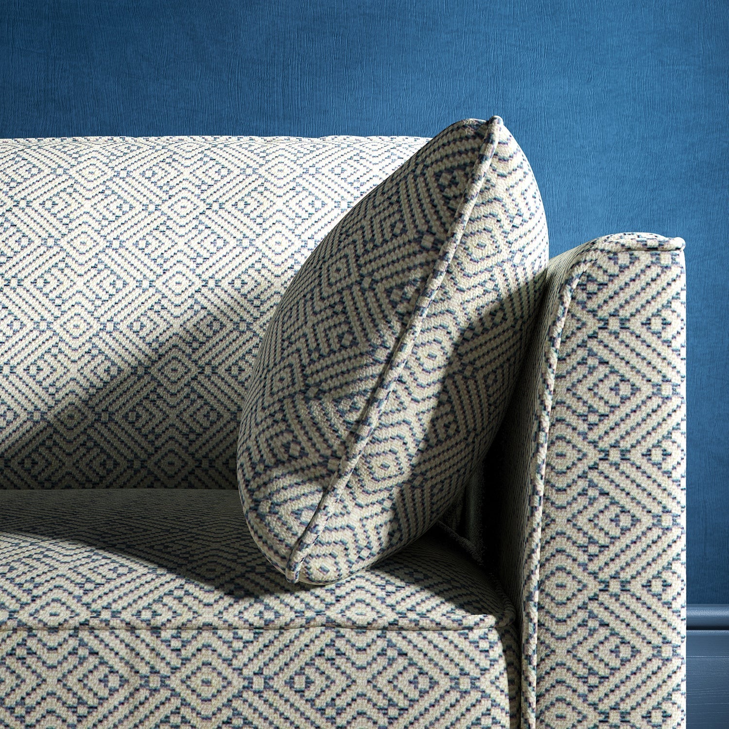 Linwood Tanuki Sapphire FR Made to Measure Curtains