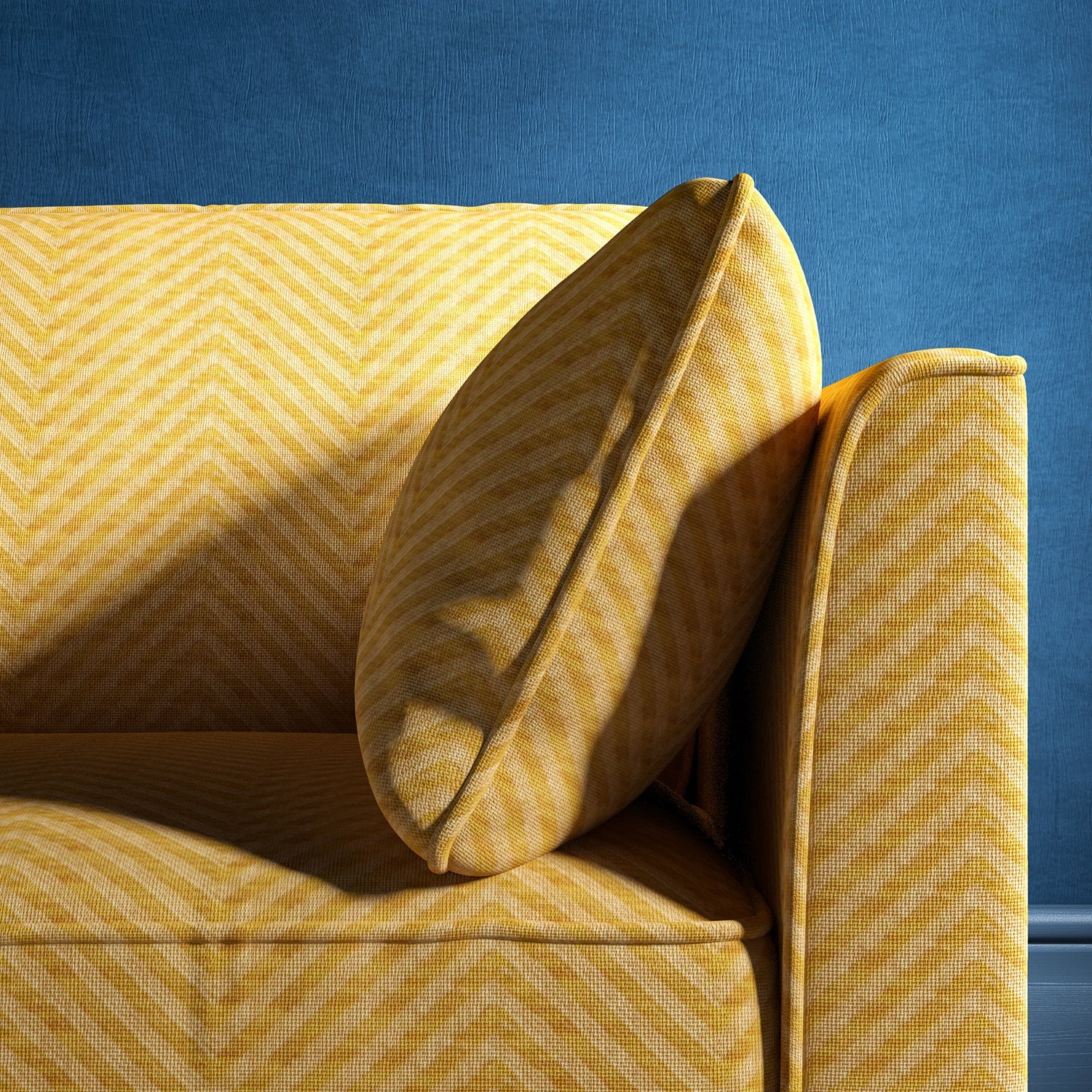 Linwood Kitsune Ochre FR Made to Measure Curtains