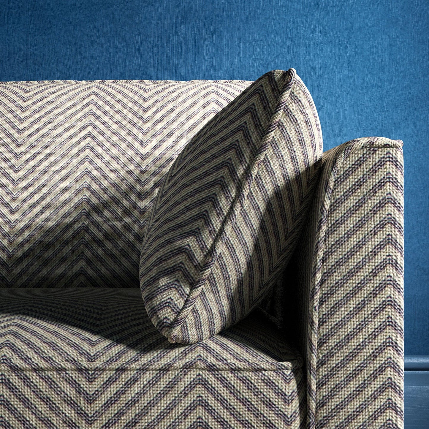 Linwood Kitsune Navy Made to Measure Curtains
