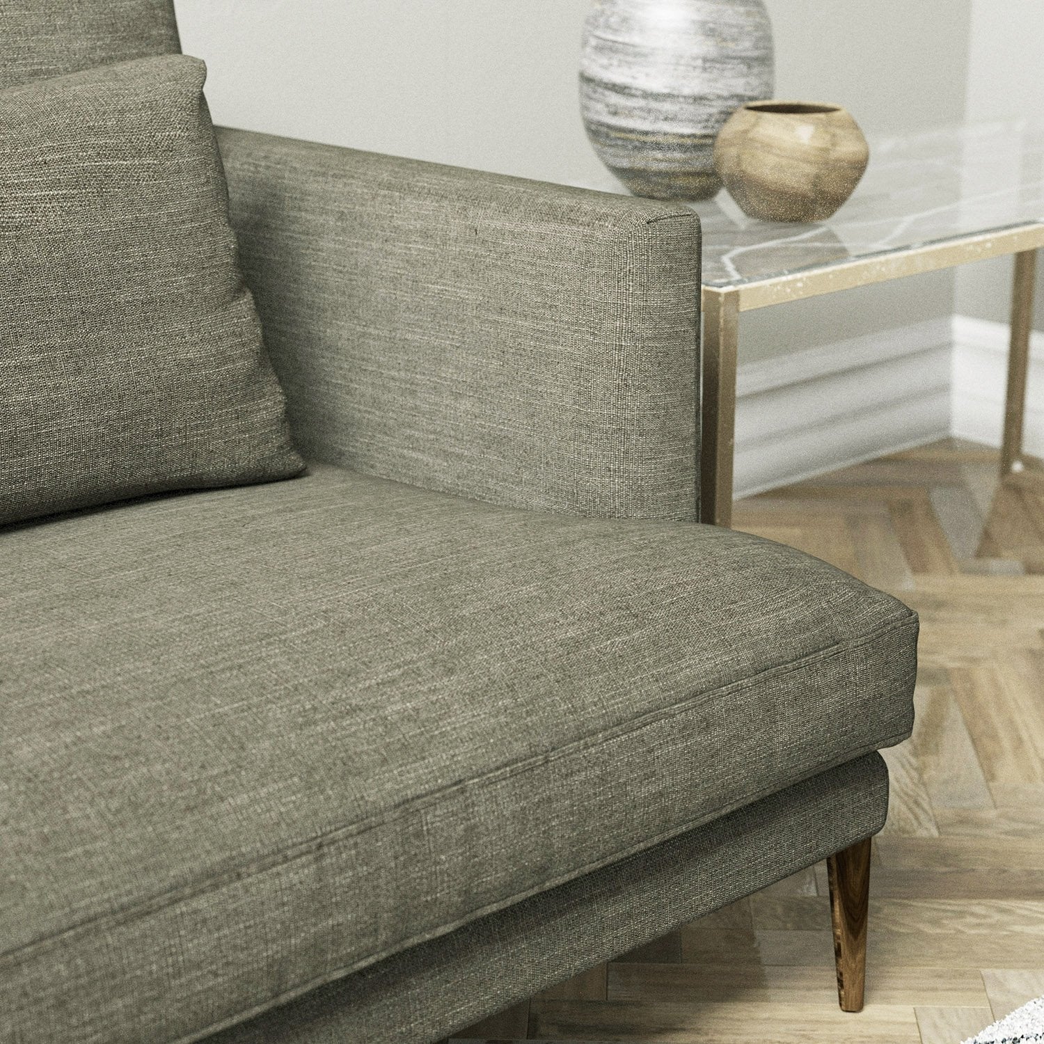 Linwood Luna Ash Made to Measure Curtains
