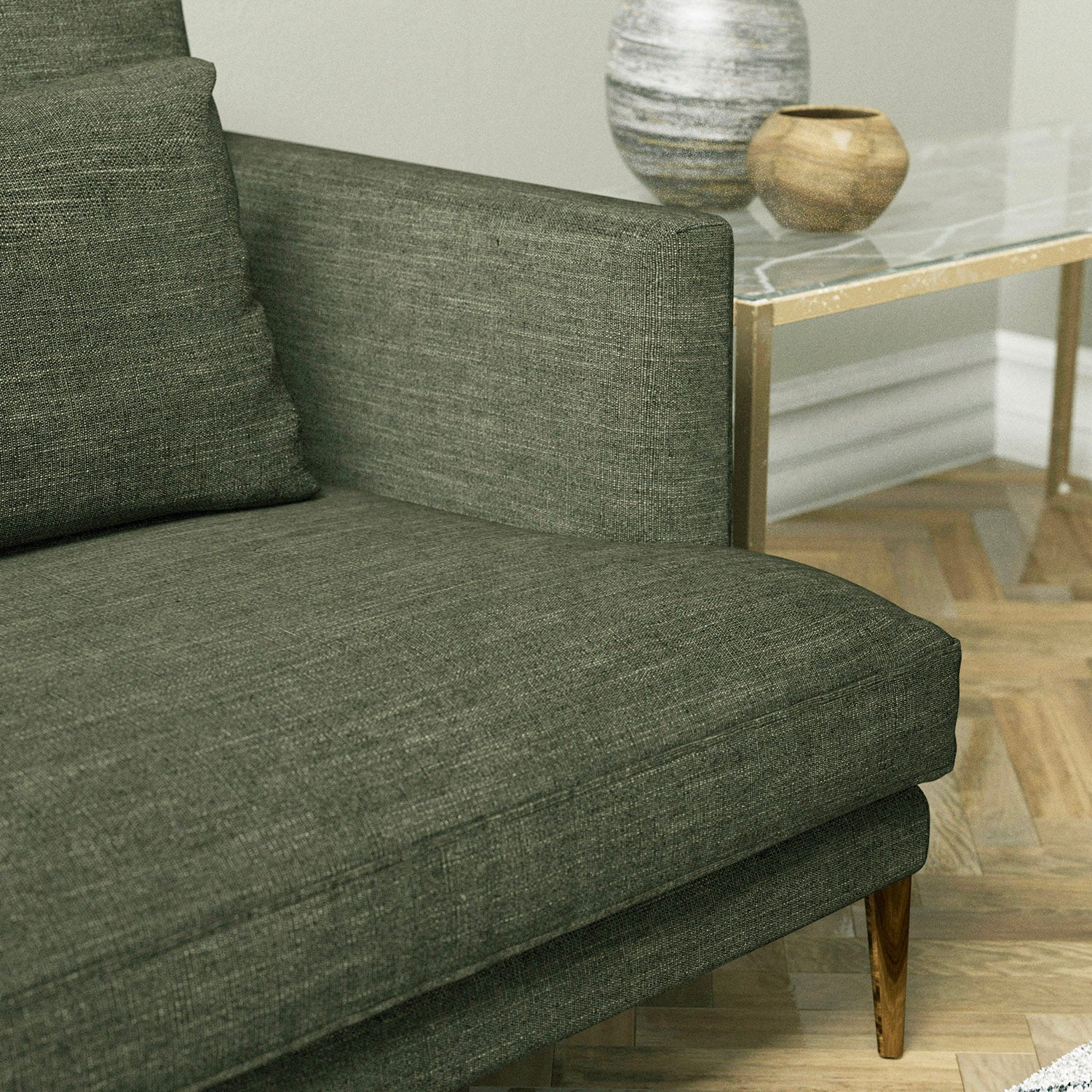 Linwood Luna Moss Made to Measure Curtains