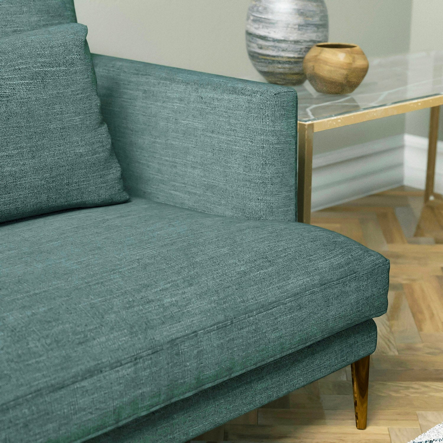Linwood Luna Lagoon FR Made to Measure Curtains