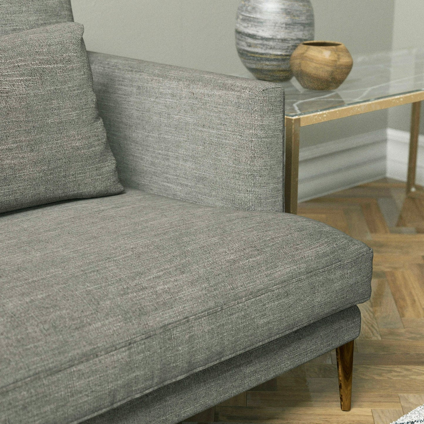 Linwood Luna Slate Made to Measure Curtains