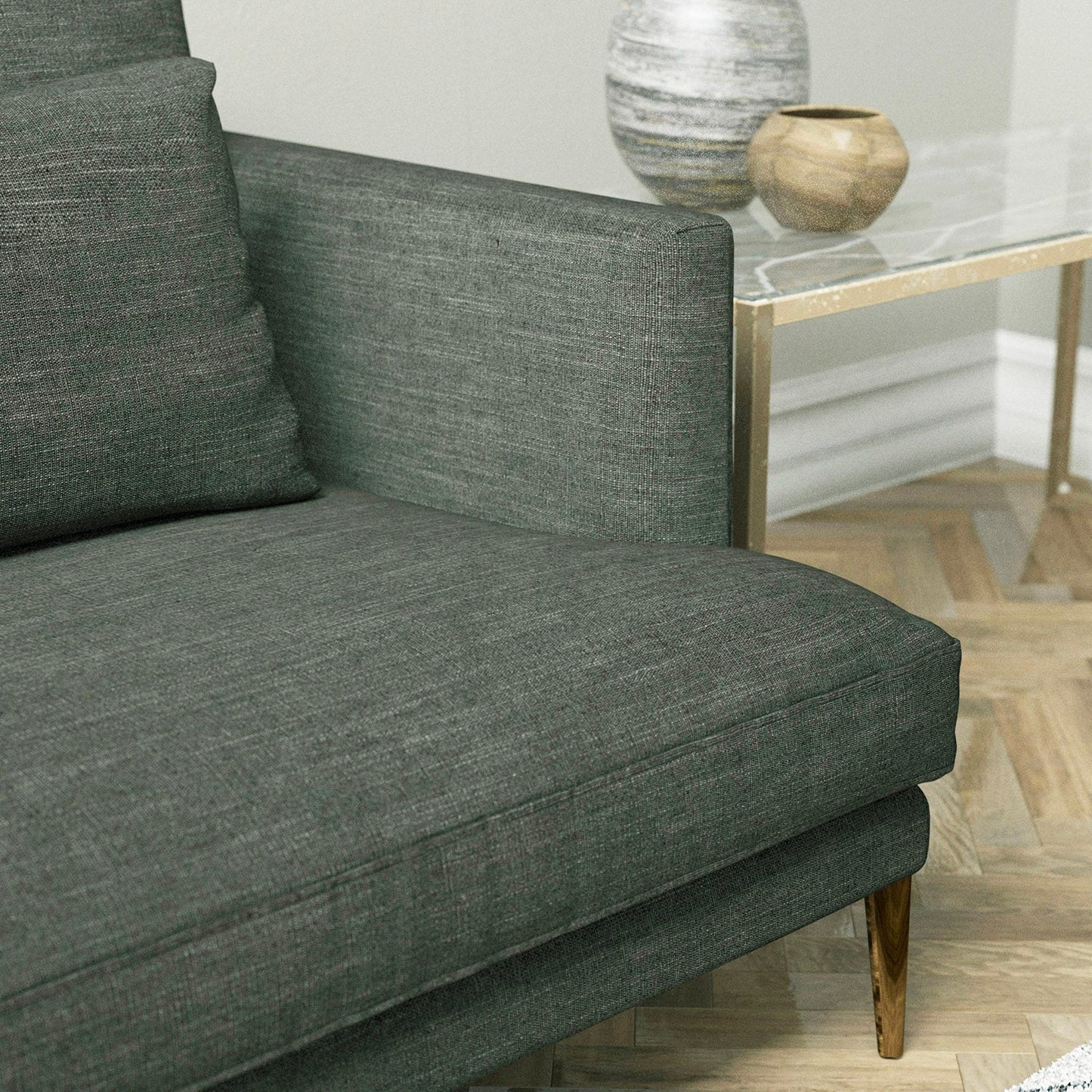 Linwood Luna Graphite Made to Measure Curtains
