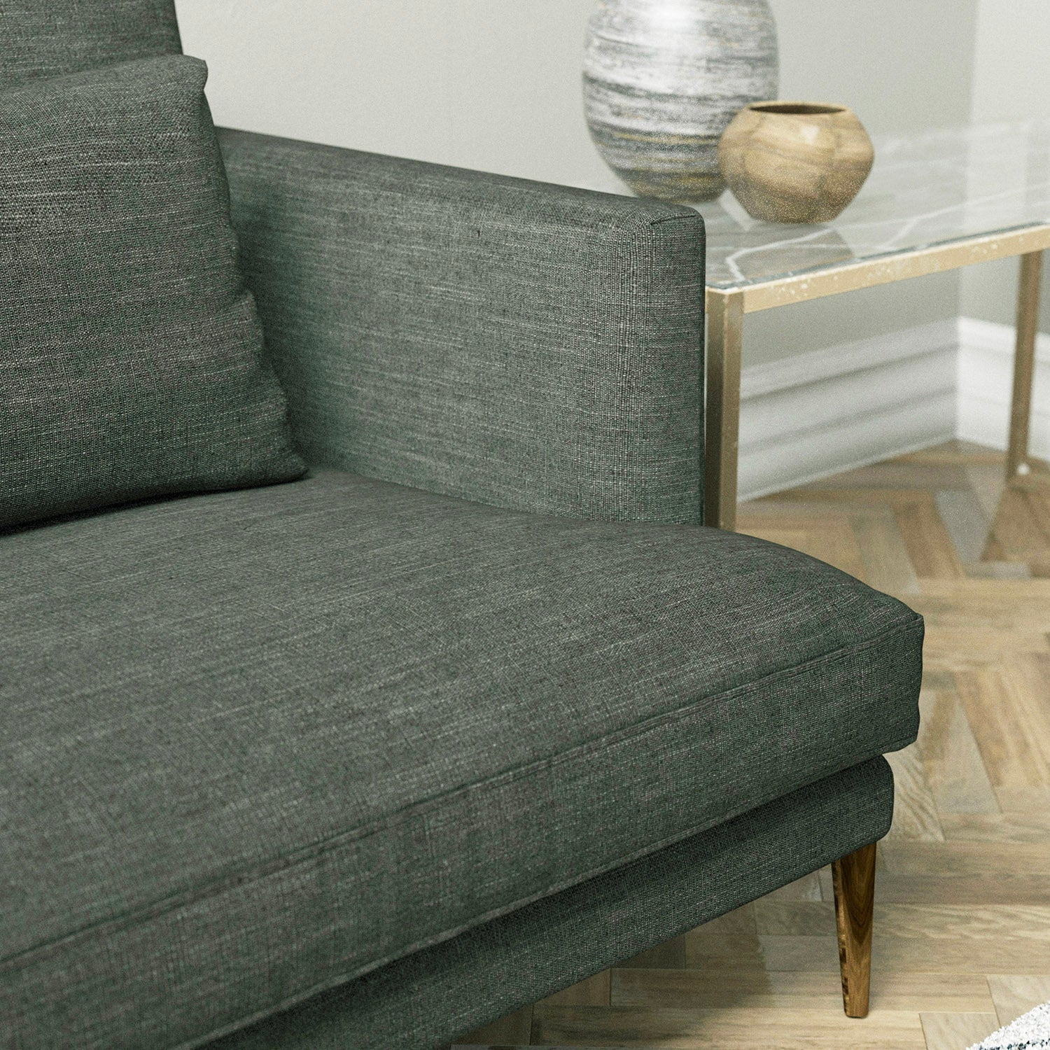Linwood Luna Graphite Made to Measure Curtains
