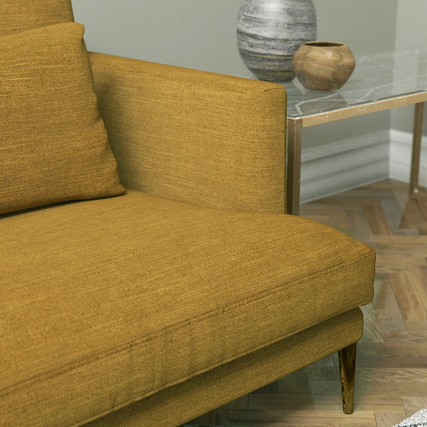 Linwood Luna Maize Made to Measure Curtains