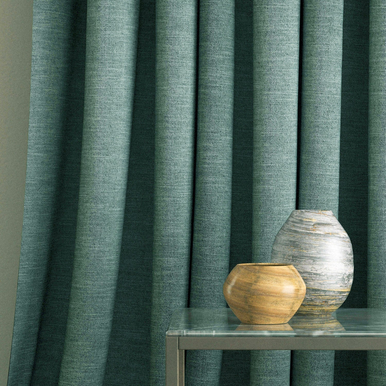 Linwood Luna Lagoon Made to Measure Curtains