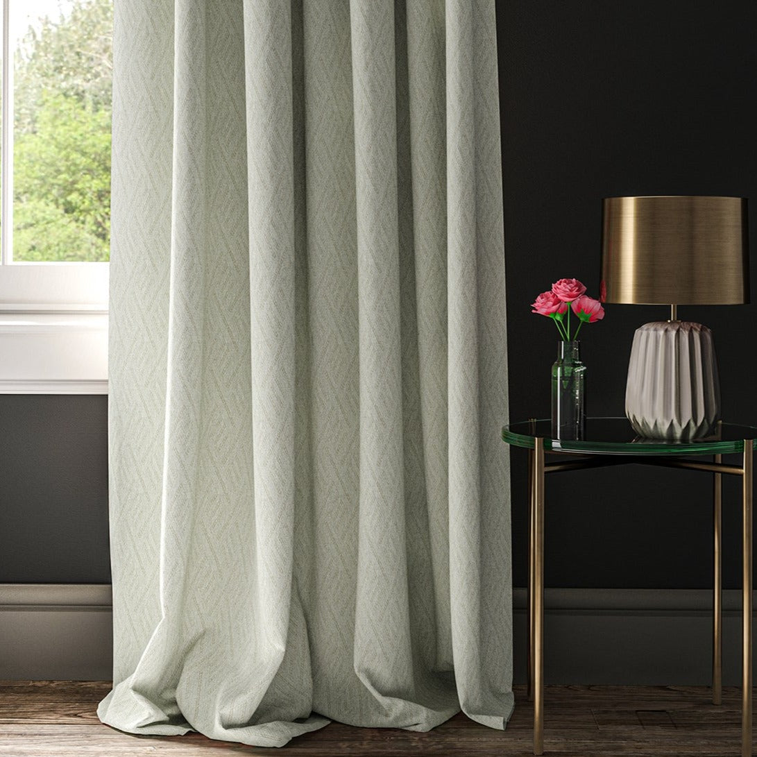 Linwood Rumba Cream FR Made to Measure Curtains