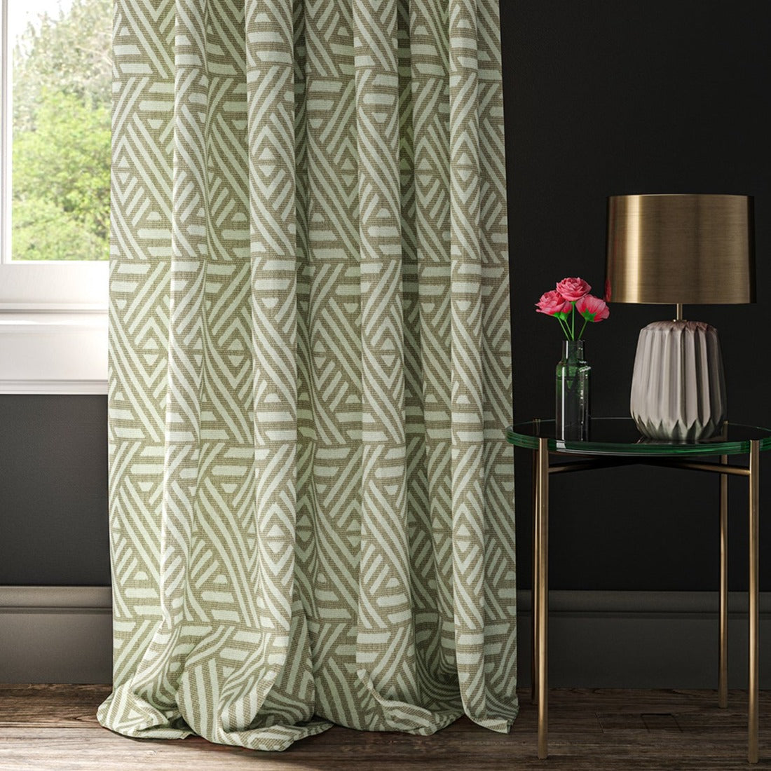 Linwood Pampas Dove Made to Measure Curtains