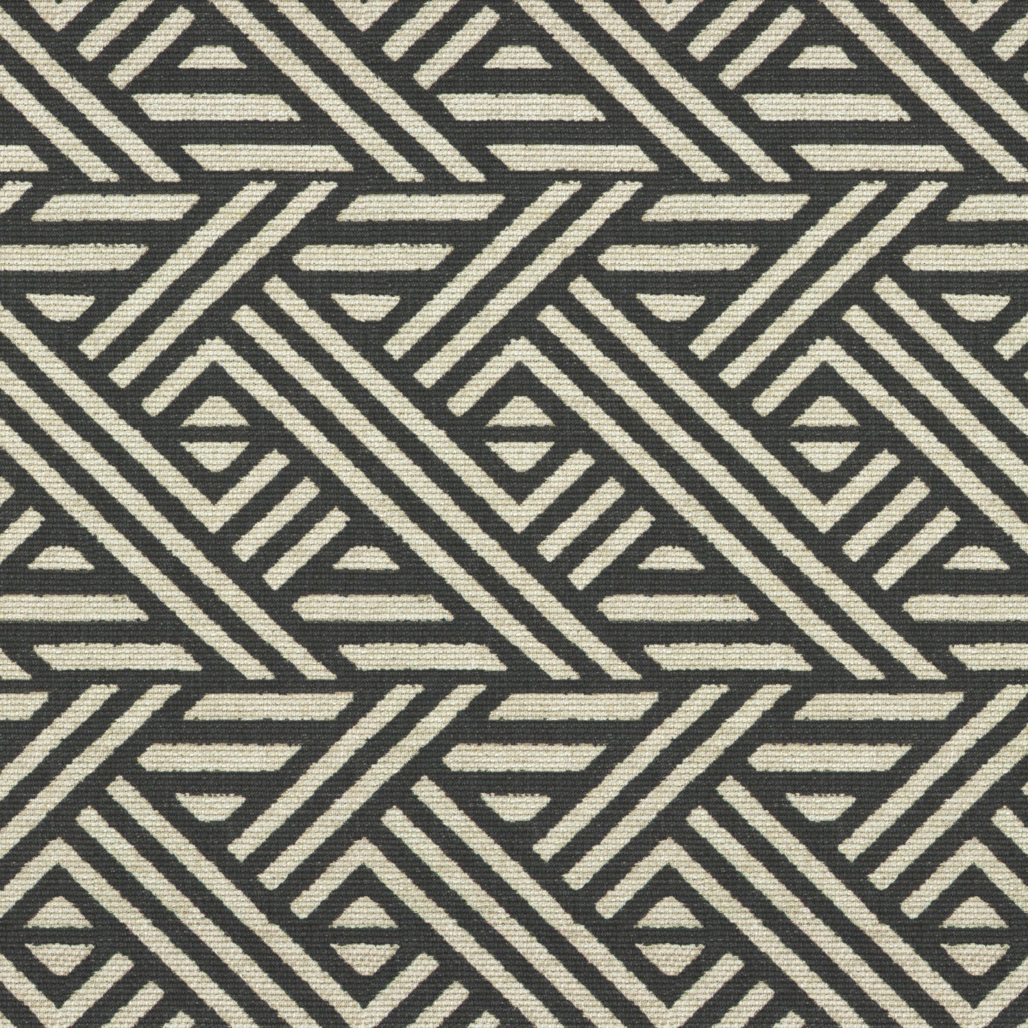 Linwood Pampas Charcoal FR Made to Measure Curtains