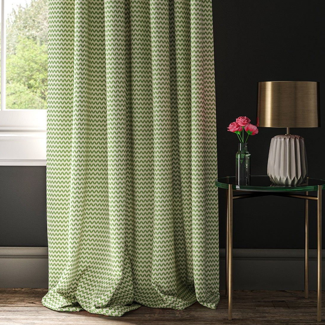 Linwood Bolero Peony Made to Measure Curtains