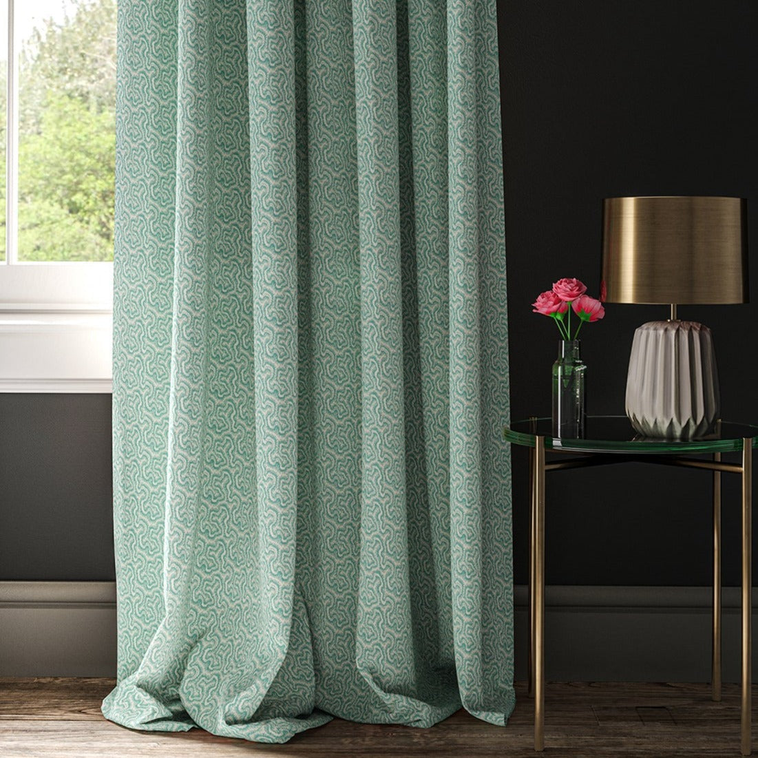 Linwood Polka Sky Made to Measure Curtains