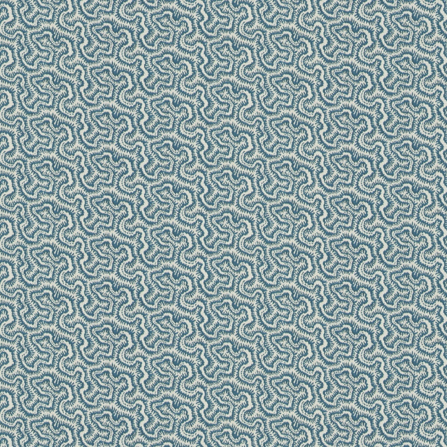 Linwood Polka Cobalt FR Made to Measure Curtains