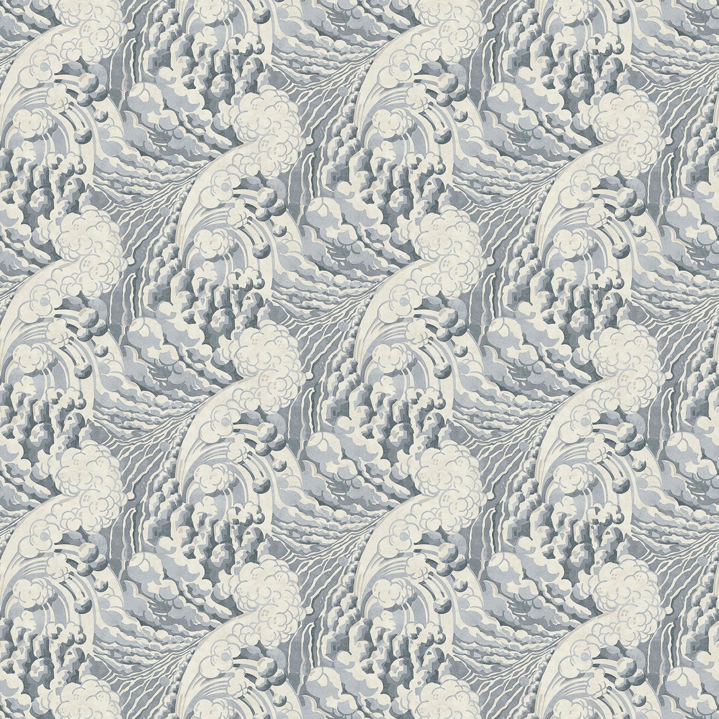Linwood The Wave Moonbeam FR Made to Measure Curtains