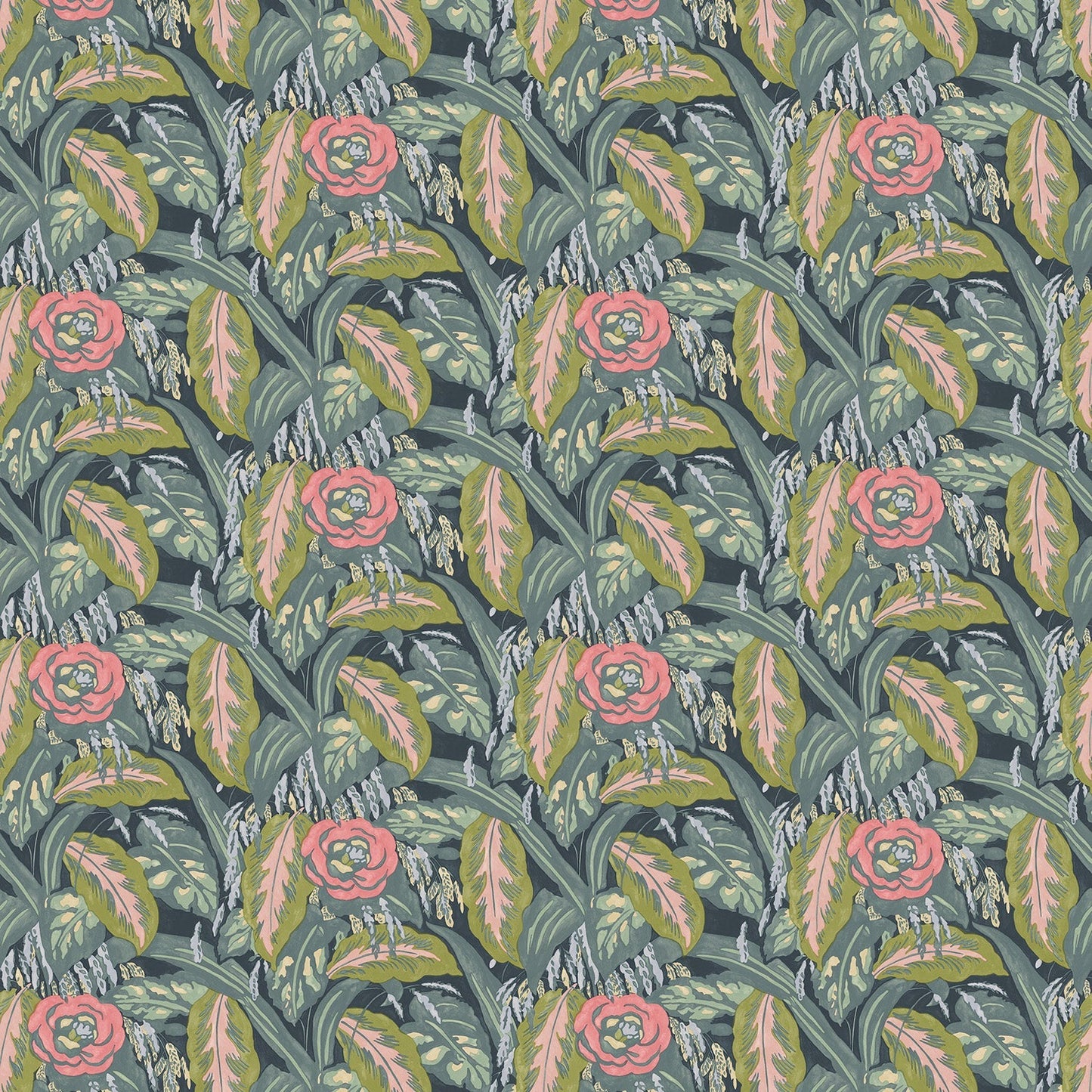 Linwood Les Fauves Charcoal FR Made to Measure Curtains