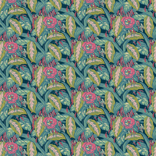 Linwood Les Fauves Cerulean FR Made to Measure Curtains
