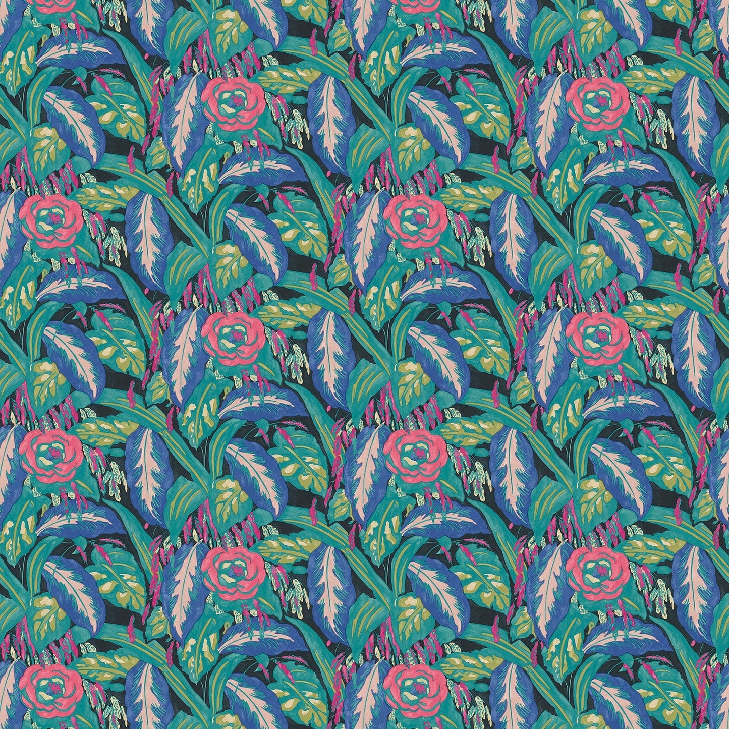 Linwood Les Fauves Peacock FR Made to Measure Curtains