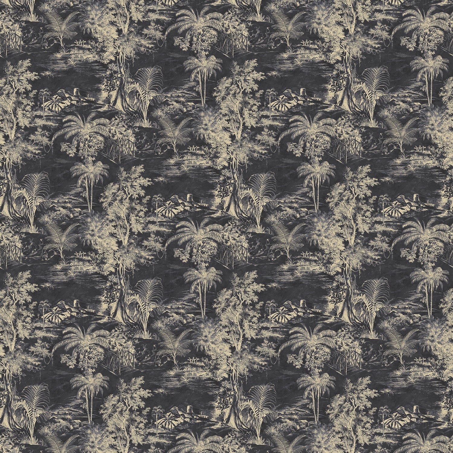 Linwood Heat of the Night Slate FR Made to Measure Curtains