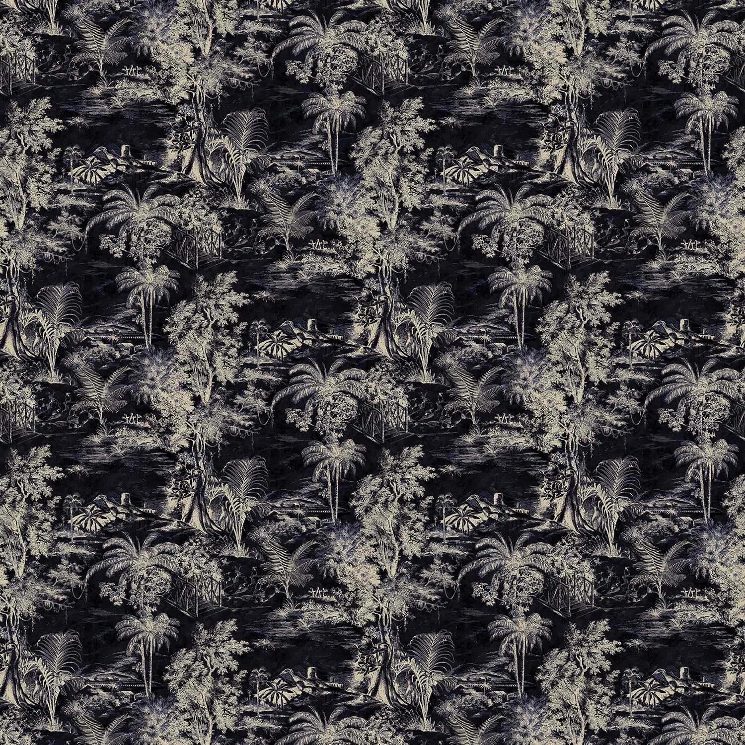 Linwood Heat of the Night Onyx FR Made to Measure Curtains