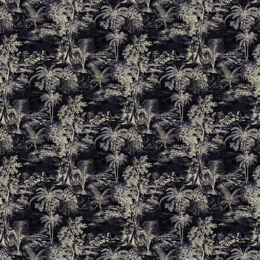 Linwood Heat of the Night Onyx FR Made to Measure Curtains
