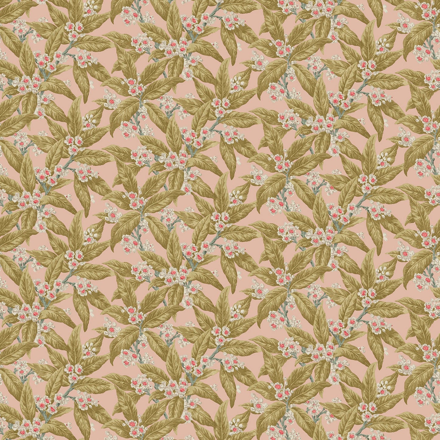 Linwood Loseley Velvet Peach FR Made to Measure Curtains