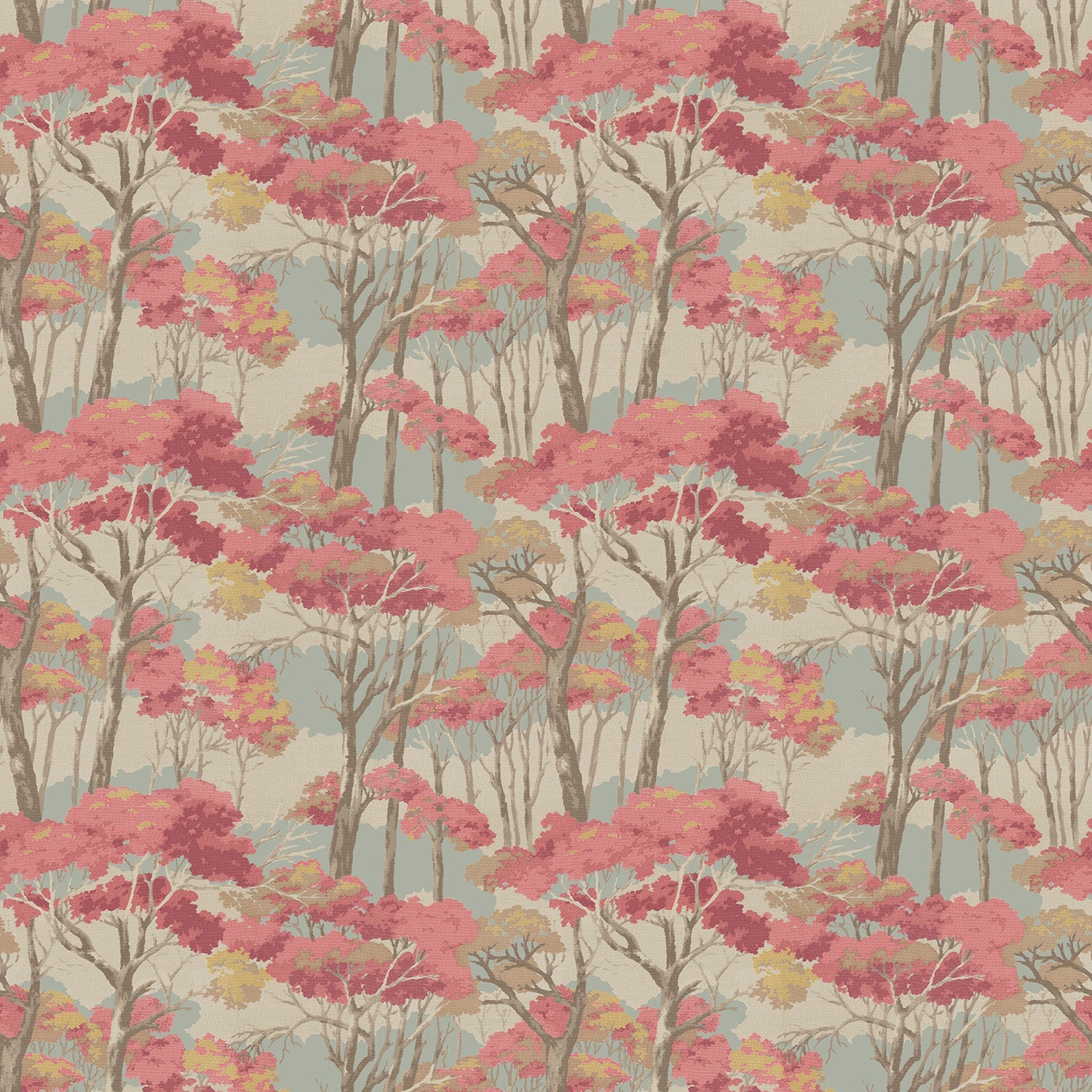 Linwood Arboreal Cloud FR Made to Measure Curtains