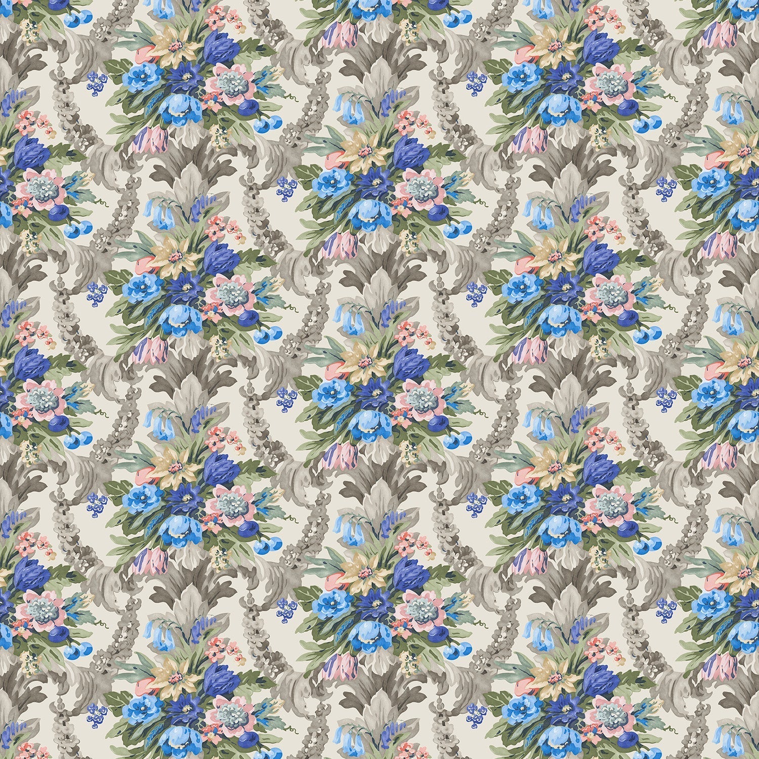 Linwood Wakehurst Velvet Pastel FR Made to Measure Curtains