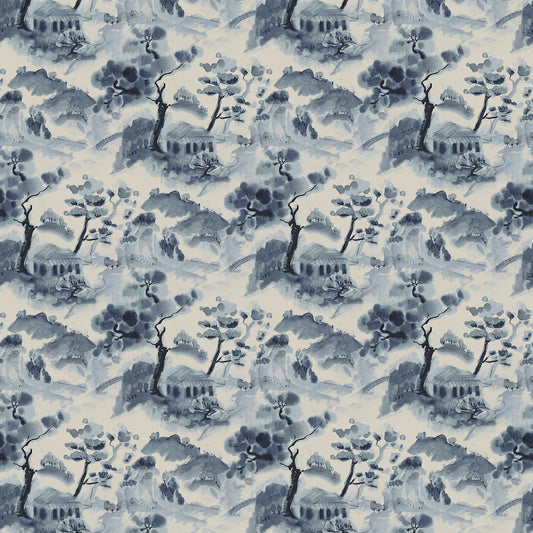 Linwood Mountain Retreat Ink FR Made to Measure Curtains