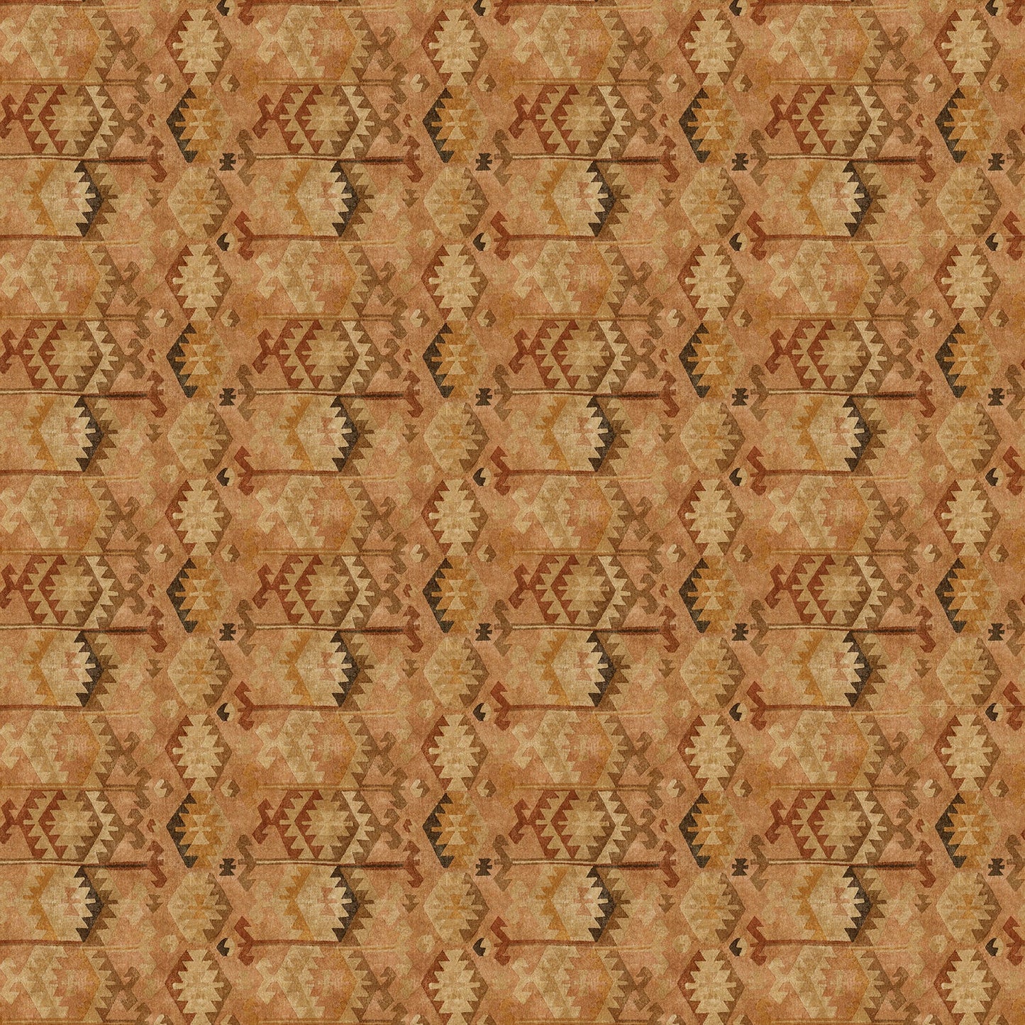 Linwood Ziggy Tobacco FR Made to Measure Curtains