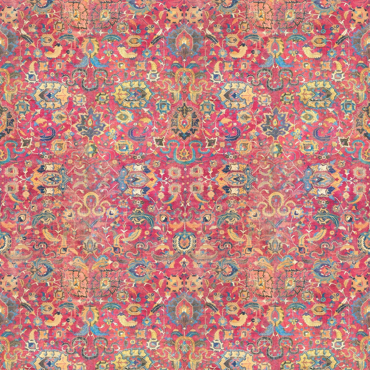 Linwood Magic Carpet Magenta FR Made to Measure Curtains