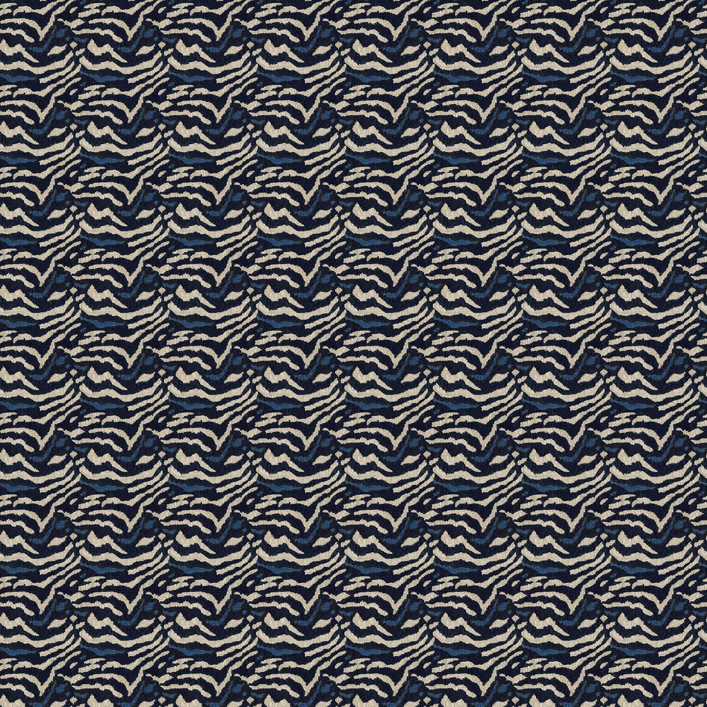 Linwood Wild Navy FR Made to Measure Curtains